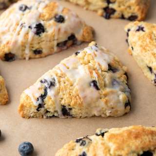 Lemon Blueberry Scones