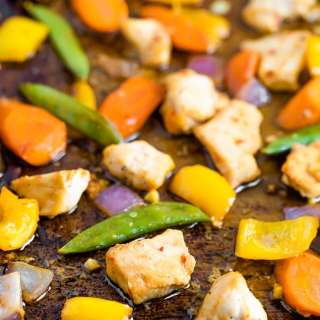 Asian Chicken Sheet Pan Meal