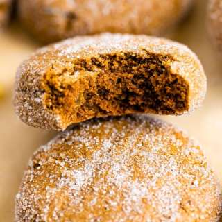 Gluten-Free Gingersnap Cookies