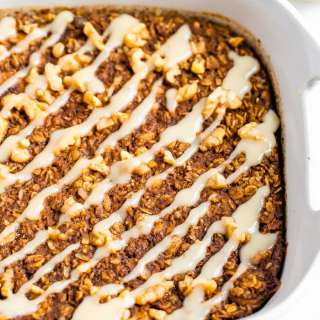 Gingerbread Baked Oatmeal