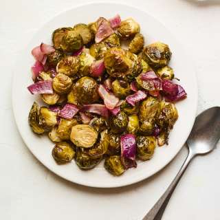 Apple Cider Vinegar Brussels Sprouts