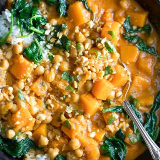 Chickpea and Butternut Squash Curry