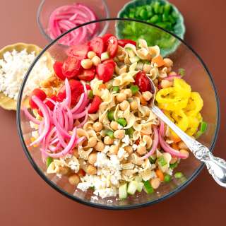 Chickpea Pasta Salad