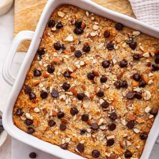 Almond Joy Baked Oatmeal