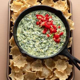 Healthy Spinach Artichoke Dip