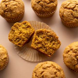 Pumpkin Zucchini Muffins