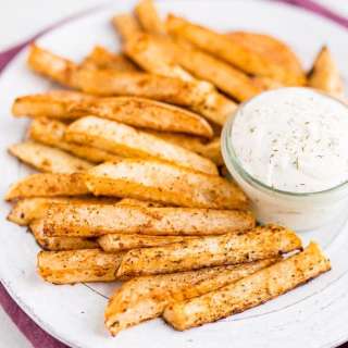 Baked Turnip Fries