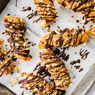 Frozen Banana Snickers