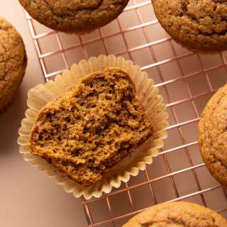 Whole Wheat Pumpkin Muffins