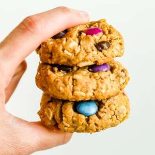Healthy Monster Cookies