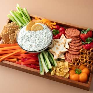 Homemade Veggie Platter