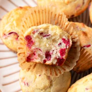 Banana Cranberry Muffins