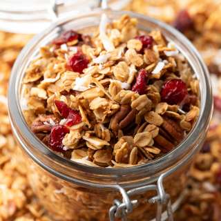 Cranberry Coconut Granola