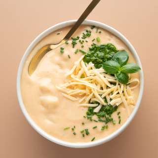 Pesto Potato Soup