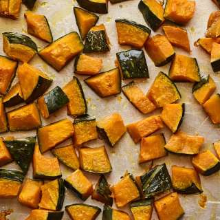 Roasted Kabocha Squash Tots