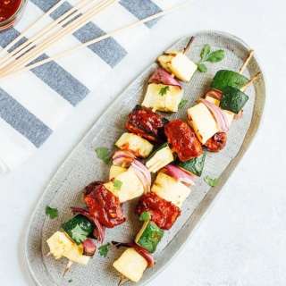 BBQ Tempeh Skewers