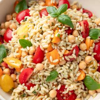 Pesto Orzo Salad