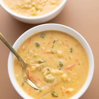 Broccoli Cauliflower Soup