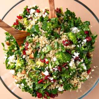Roasted Broccoli Quinoa Salad