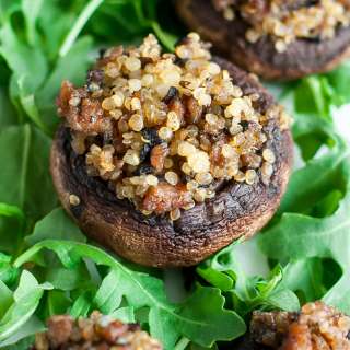 Italian Sausage Stuffed Mushrooms