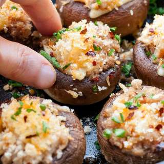 Crab Stuffed Mushrooms