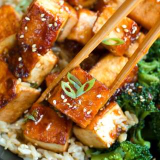 Honey Garlic Tofu
