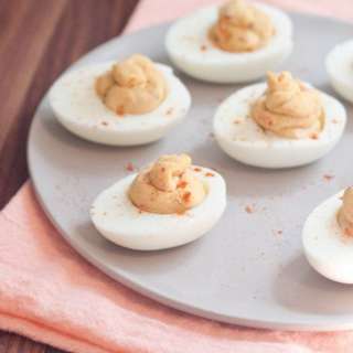 Hummus Deviled Eggs
