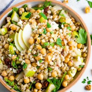 Barley Salad with Chickpeas