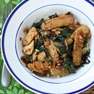 Tempeh with Kale