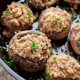 Classic Stuffed Mushrooms