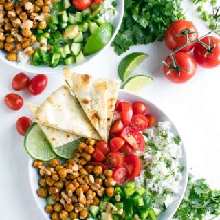 Chickpea Shawarma Bowls