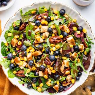 Blueberry Corn Chicken Salad