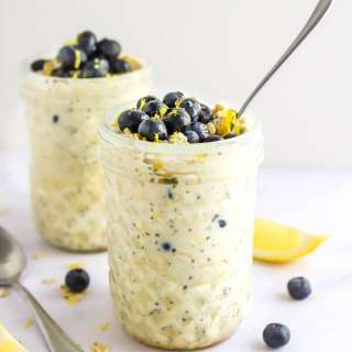 Blueberry Lemon Overnight Oats