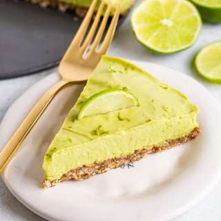 Lime and Avocado Tart