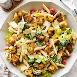 Chicken Caesar Pasta Salad