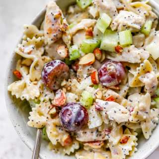 Poppy Seed Chicken Pasta Salad