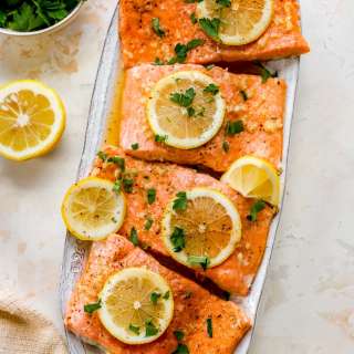 Honey Lemon Garlic Salmon