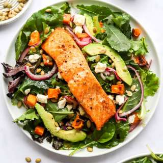 High-Protein Lunch Recipes + Superfood Salmon Salad