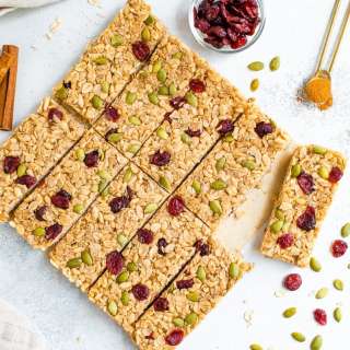 Pumpkin Spice Granola Bars