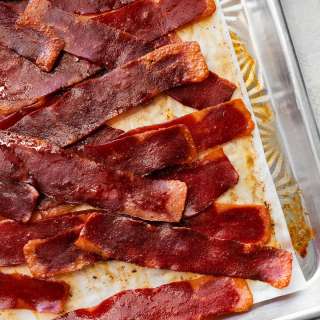 Turkey Bacon in the Oven