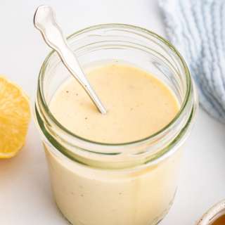 Creamy Honey Mustard Yogurt Dressing