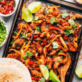 Sheet Pan Chicken Fajitas