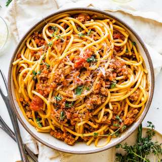Turkey Bolognese