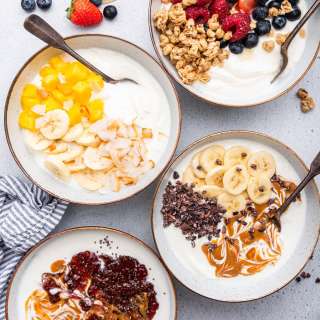 Yogurt Bowls (4 Ways)