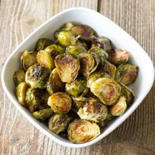 Maple Syrup Roasted Brussels Sprouts Recipe