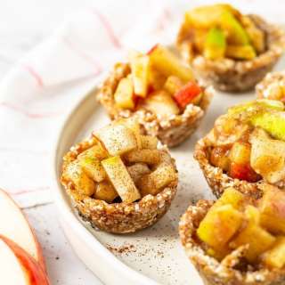 Mini Raw Apple Pies