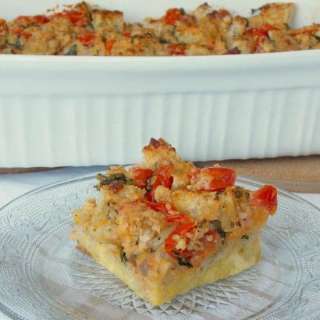 Tomato Parmesan Breakfast Casserole Recipe