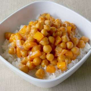 Coconut Curry Garbanzo Beans Recipe