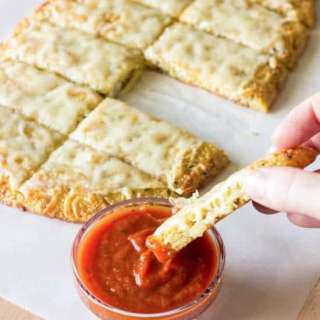 Quinoa Crust for Pizza or Cheesy Garlic 'Bread' Recipe