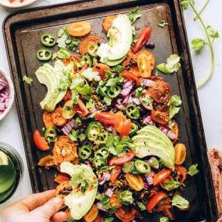 Loaded Sweet Potato Nachos
